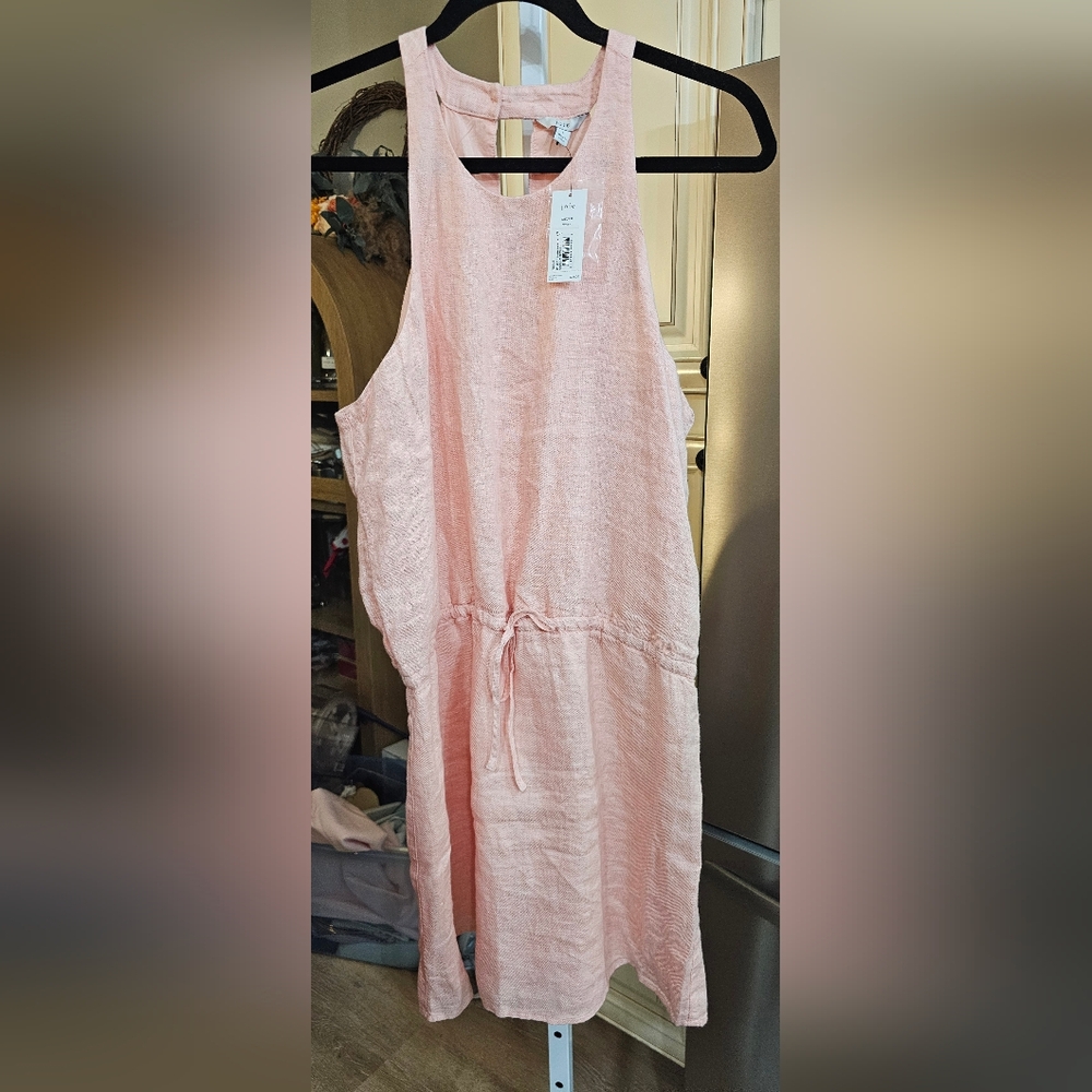 Joie Diega B NWT SZ LG LINEN DRESS